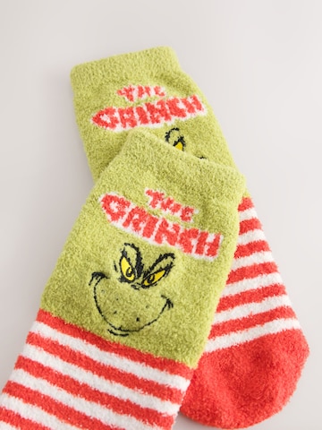 Next Κάλτσες 'The Grinch Christmas' σε πράσινο