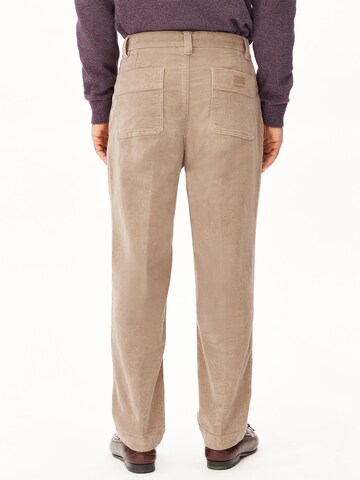 Regular Pantalon à pince 'Taamir' ARMEDANGELS en beige
