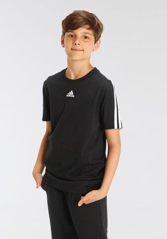 ADIDAS SPORTSWEAR Performance Shirt 'Future Icons 3-Stripes' in Black: front