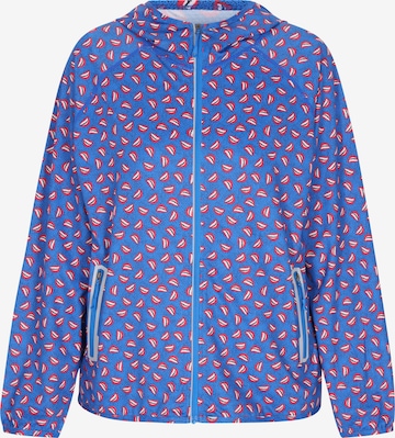 mėlyna swirly Demisezoninė striukė: priekis