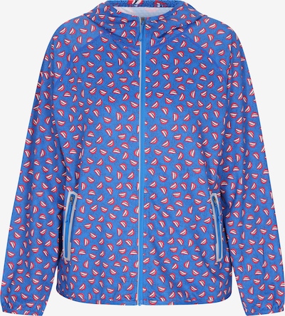 swirly Välikausitakki värissä sininen / punainen / musta / valkoinen, Tuotenäkymä