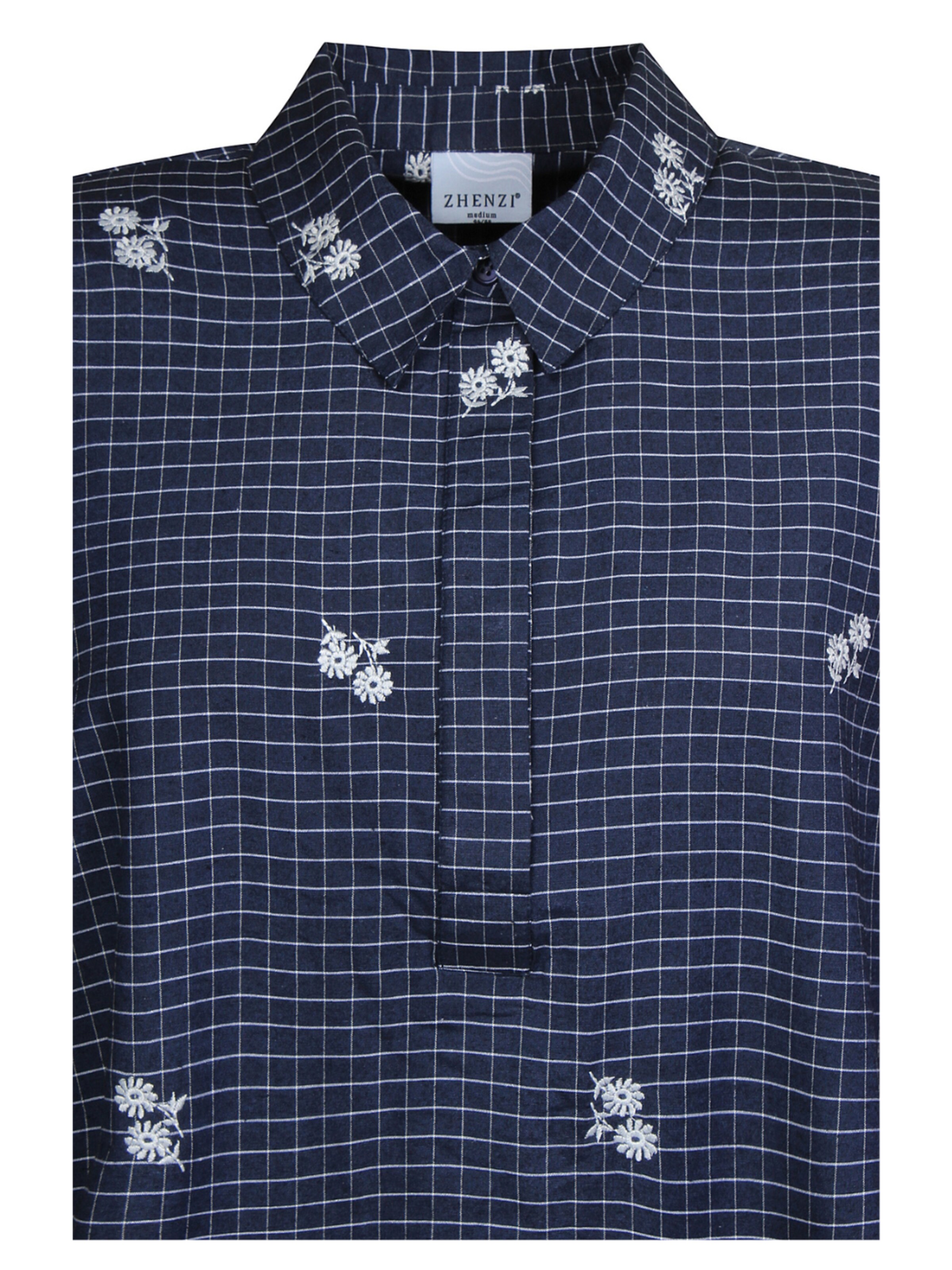 Zhenzi Tunika 'Amber 1198' in Blau