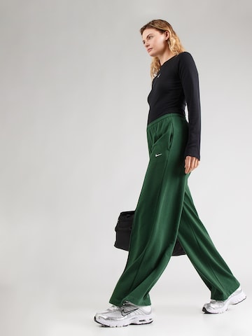 Nike Sportswear Свободный крой Штаны в Зеленый