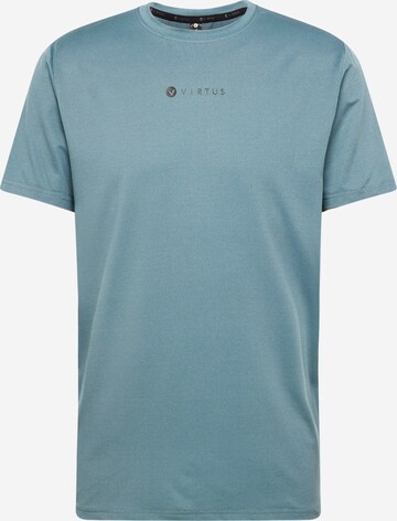 T-Shirt fonctionnel 'Kleeto' Virtus en bleu : devant