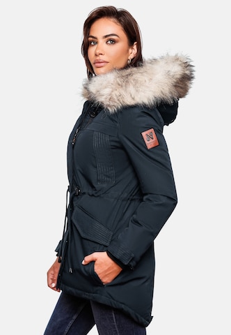 NAVAHOO Winterparka in Blauw