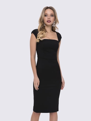 Anushka Kleid in Schwarz: Vorderseite
