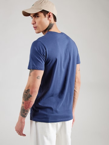 SELECTED T-Shirt 'SLHASPEN' in Blau: Rückseite