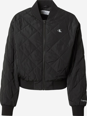 Calvin Klein Jeans Between-Season Jacket in Black: front