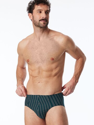 Slip SCHIESSER en vert : devant
