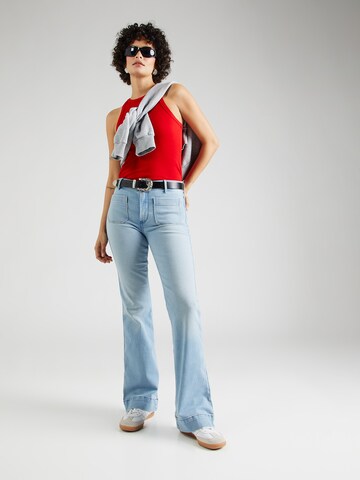 WRANGLER Расклешенный Джинсы 'FLARE' в Синий