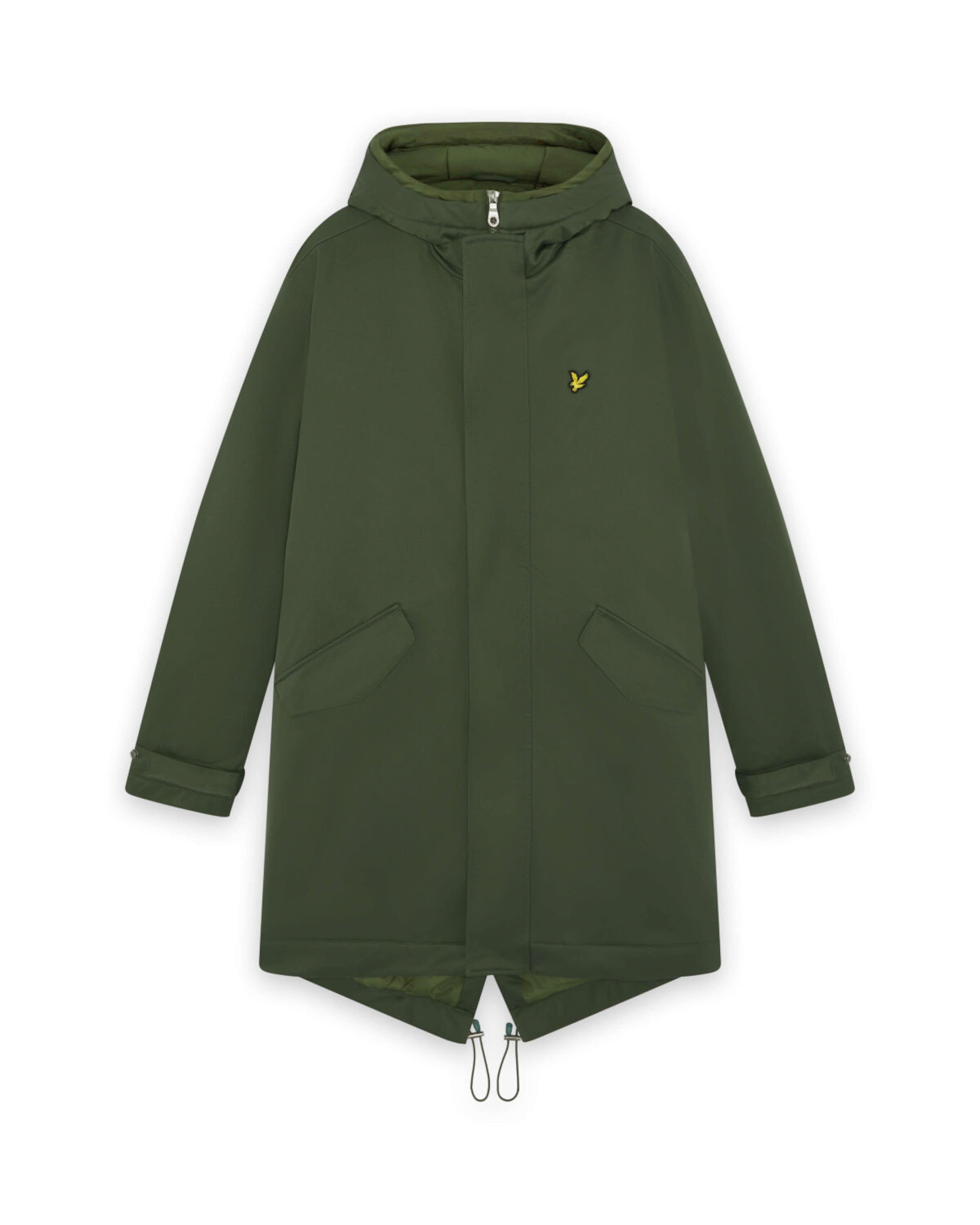 Cappotto invernale di Lyle & Scott in verde: frontale