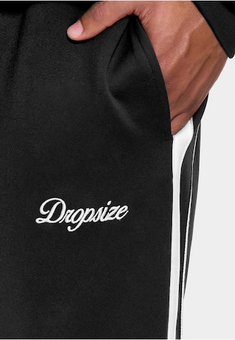 Dropsize Tapered Broek in Zwart