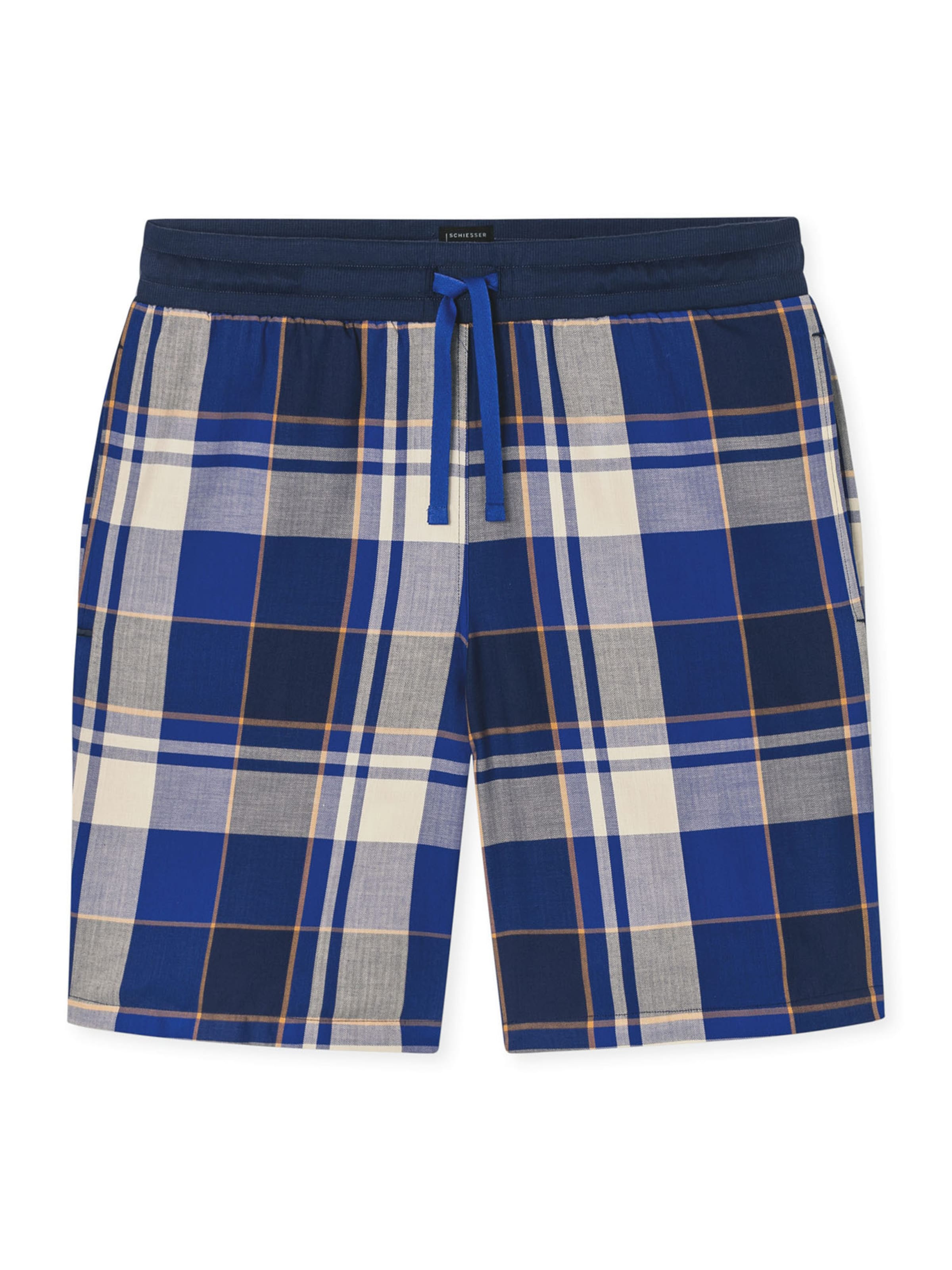 Pantalon de pyjama ' Mix & Relax ' SCHIESSER en beige : devant