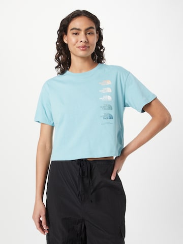 THE NORTH FACE Shirt in Blue: front