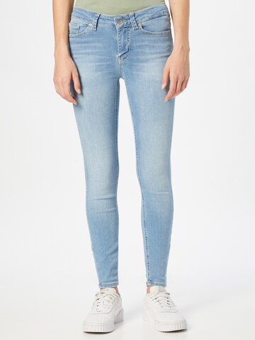 VERO MODA Skinny Jeans 'PEACH' in Blue: front
