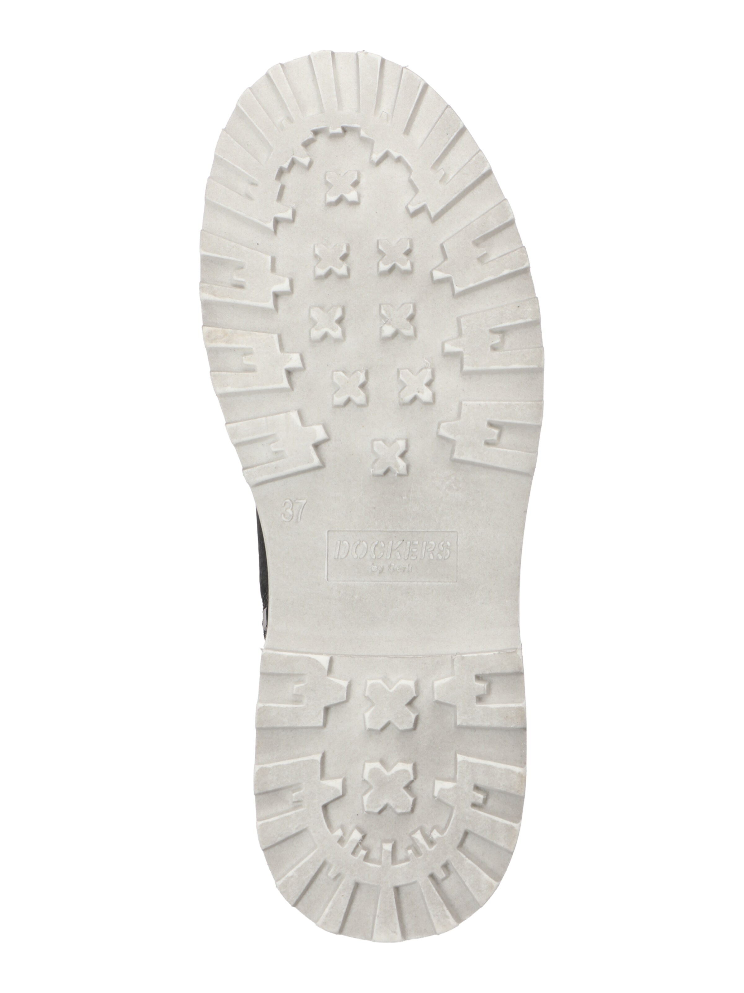 Dockers by Gerli Fűzős rövid szárú csizmák - fekete