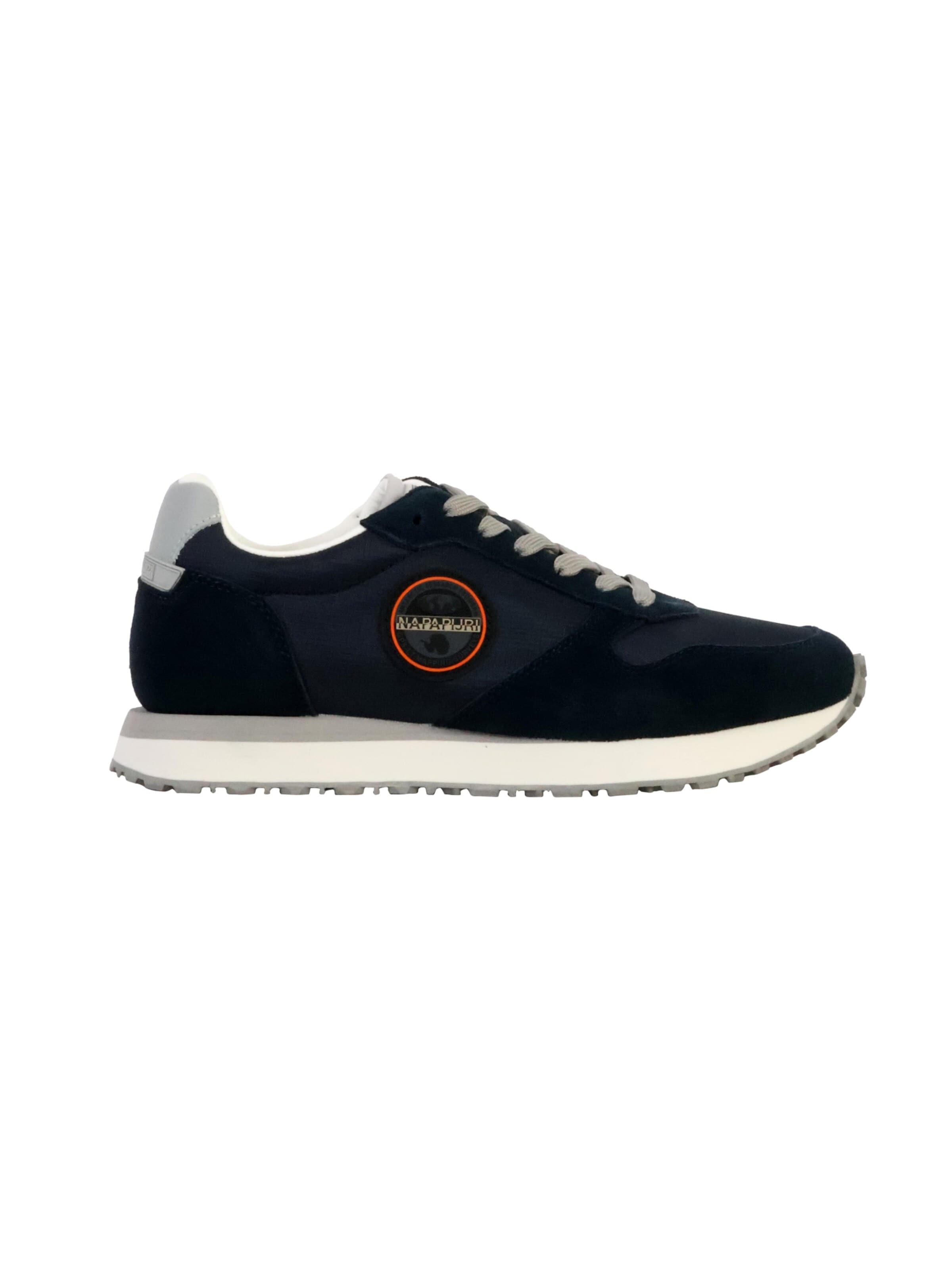 NAPAPIJRI - Calzado deportivo con cordones 'Sun Low-Top-Sneaker aus Leder' en azul