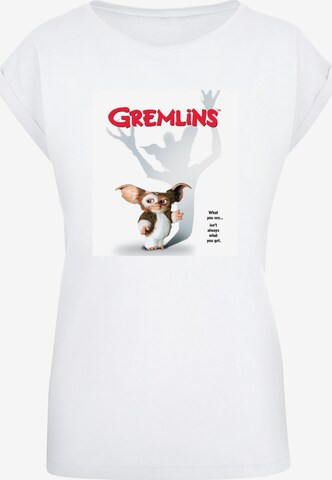 Maglietta 'Gremlins' di Merchcode in bianco: frontale