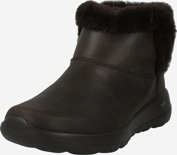 SKECHERS Ankle Boots in Brown: front