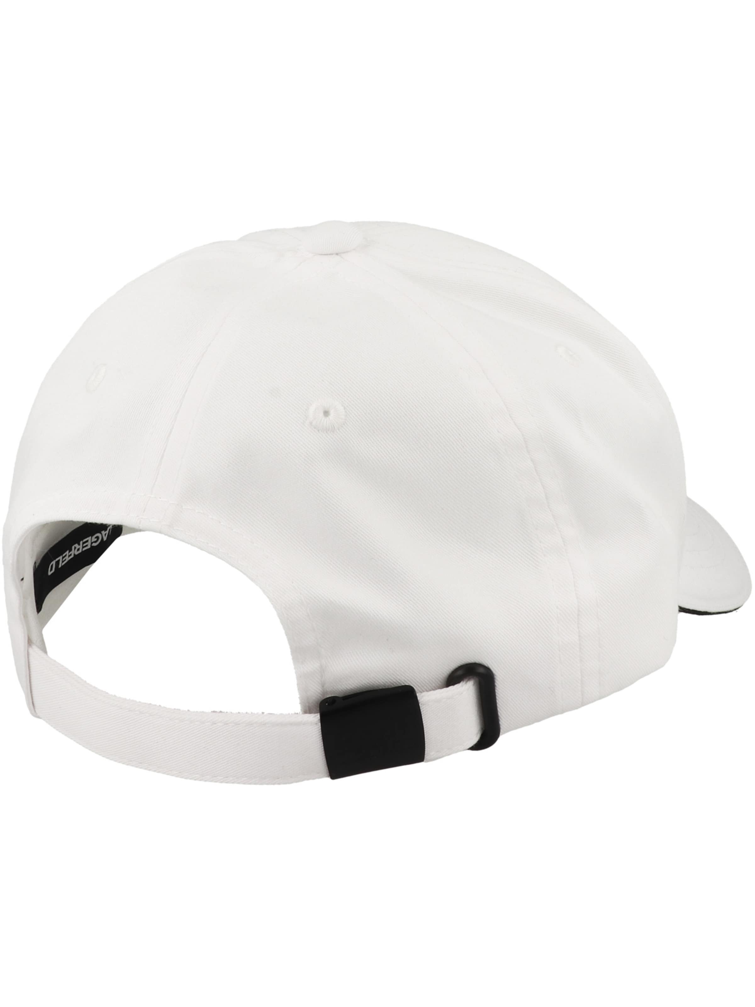 Karl Lagerfeld Cap in Weiß