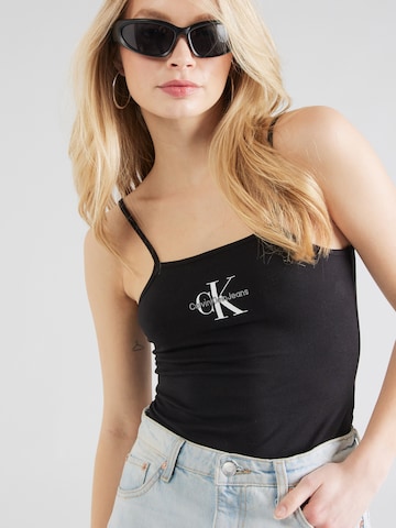 Calvin Klein Jeans - Camisa body em preto