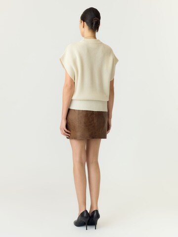 YAS Pullover 'YASEsli' i beige
