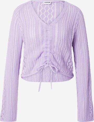 Noisy may Sweater 'LUNA' in Purple: front