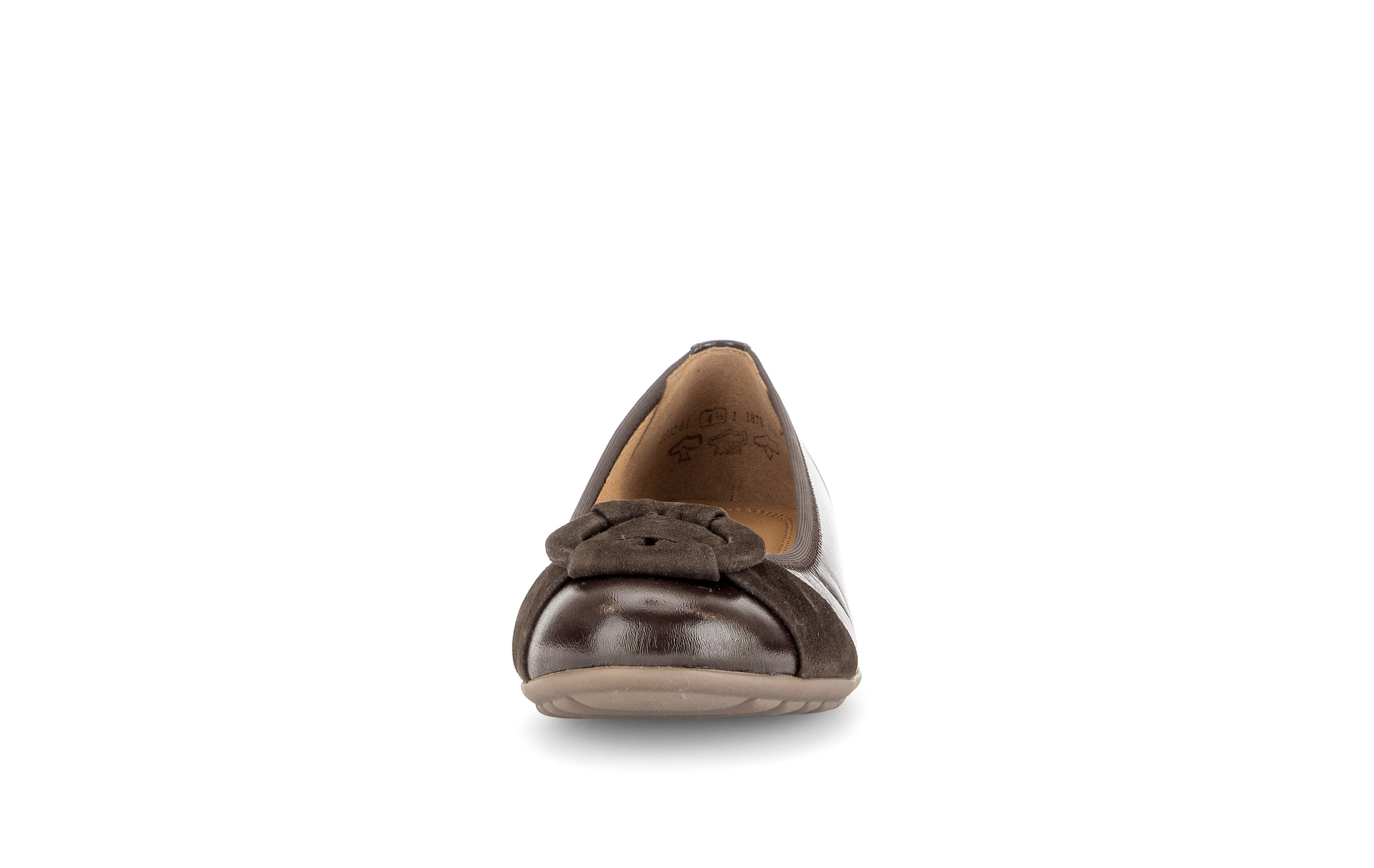 GABOR Ballet Flats in Brown