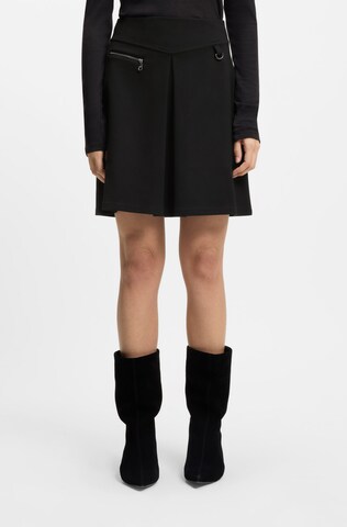 BOSS Skirt 'C_Vabini' in Black: front
