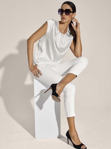 Chemisier MADELEINE en blanc