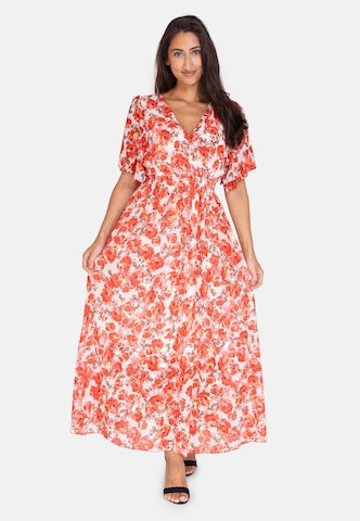 Elara Zomerjurk in Rood