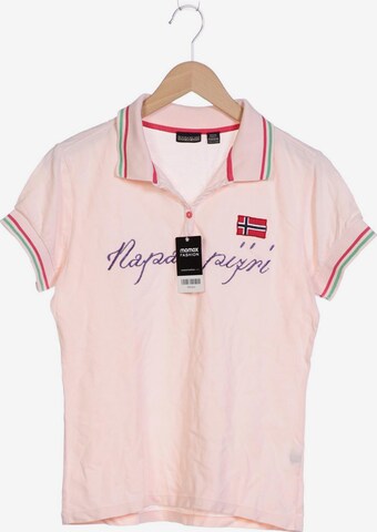NAPAPIJRI Poloshirt XL in Pink: predná strana