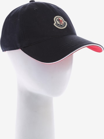 MONCLER Mütze XS-XXL in Blau: Vorderseite