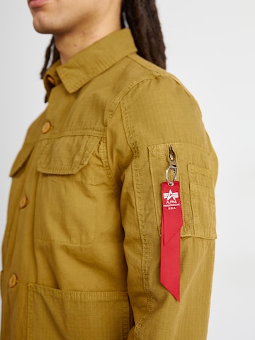 ALPHA INDUSTRIES Regular fit Átmeneti dzseki - zöld