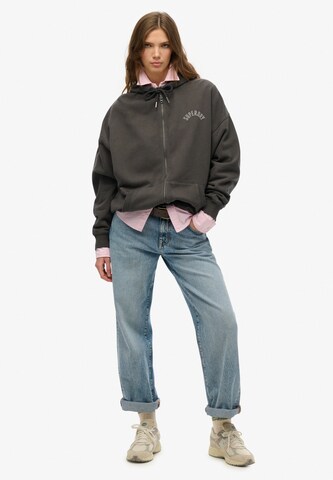 Veste de survêtement 'Athletic Essentials' Superdry en gris
