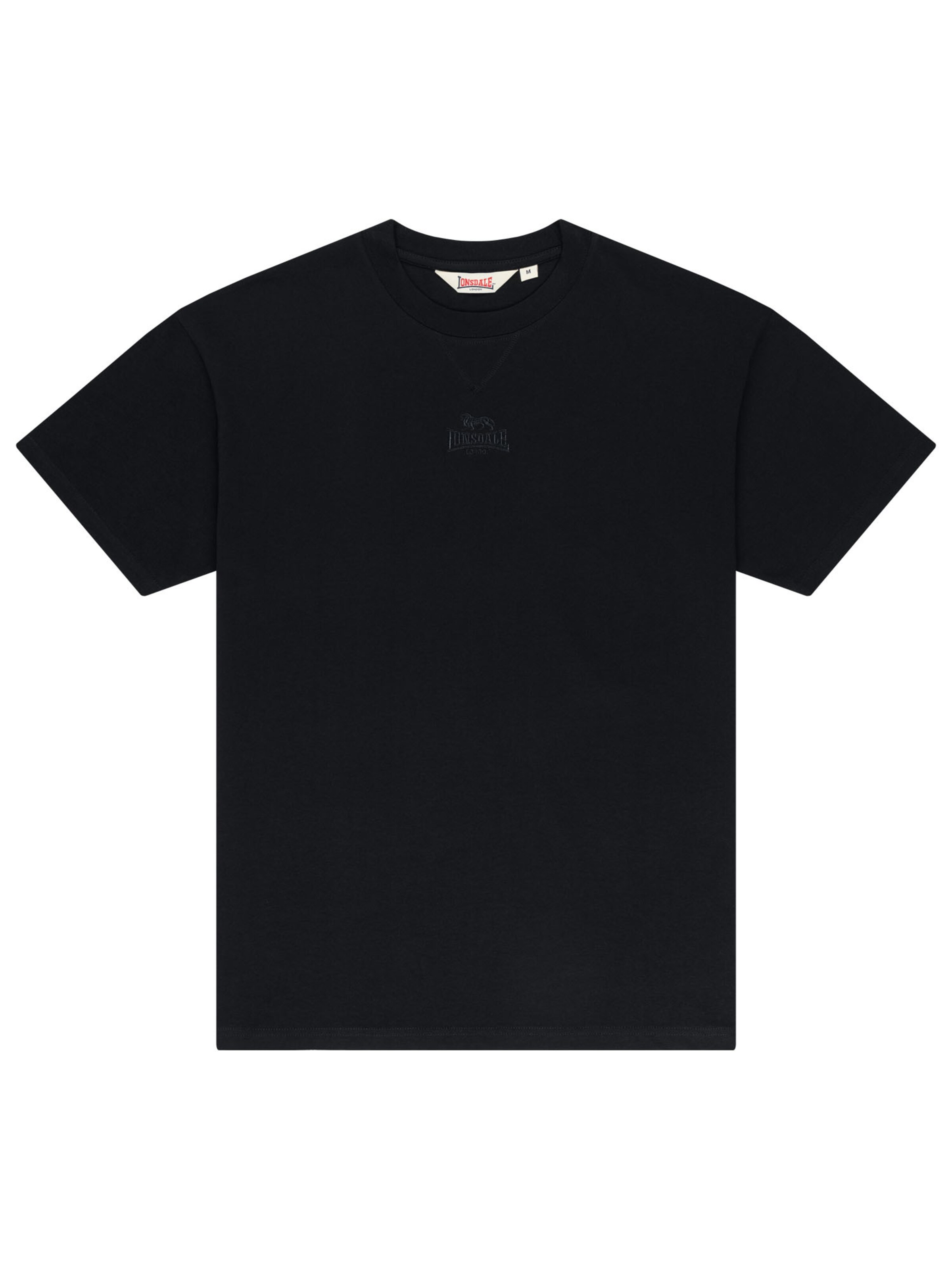 T-Shirt 'New Bewick' LONSDALE en noir : devant