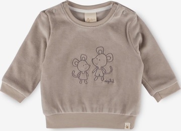 SIGIKID Shirt 'Nicki Langarmshirt Classic Baby' in Grey: front