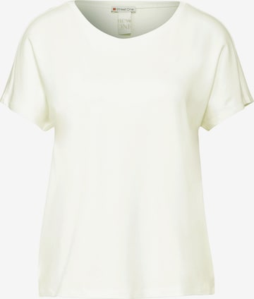 STREET ONE Shirt 'Crista' in Wit: voorkant