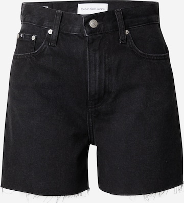 Regular Jean Calvin Klein Jeans en noir : devant