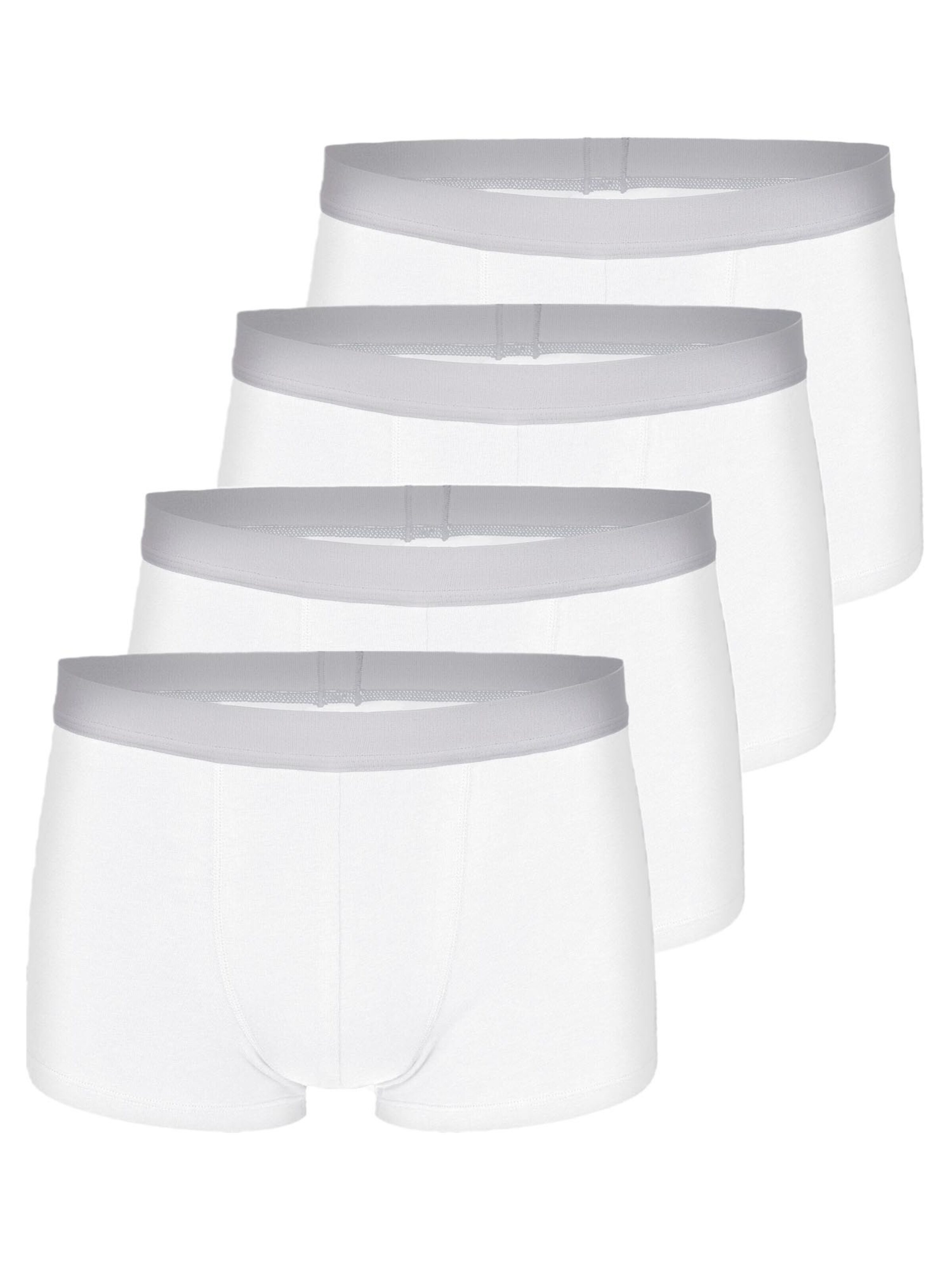 SLOGGI Boxershorts 'men GO ABC 2.0'‌‌‌‌‌‌‌‌‌‌ in Weiß: Vorderseite