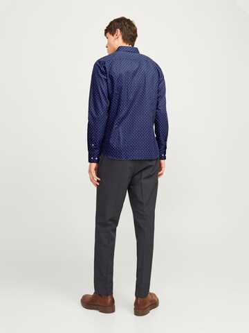 JACK & JONES Slim fit Overhemd 'JJJOE' in Blauw