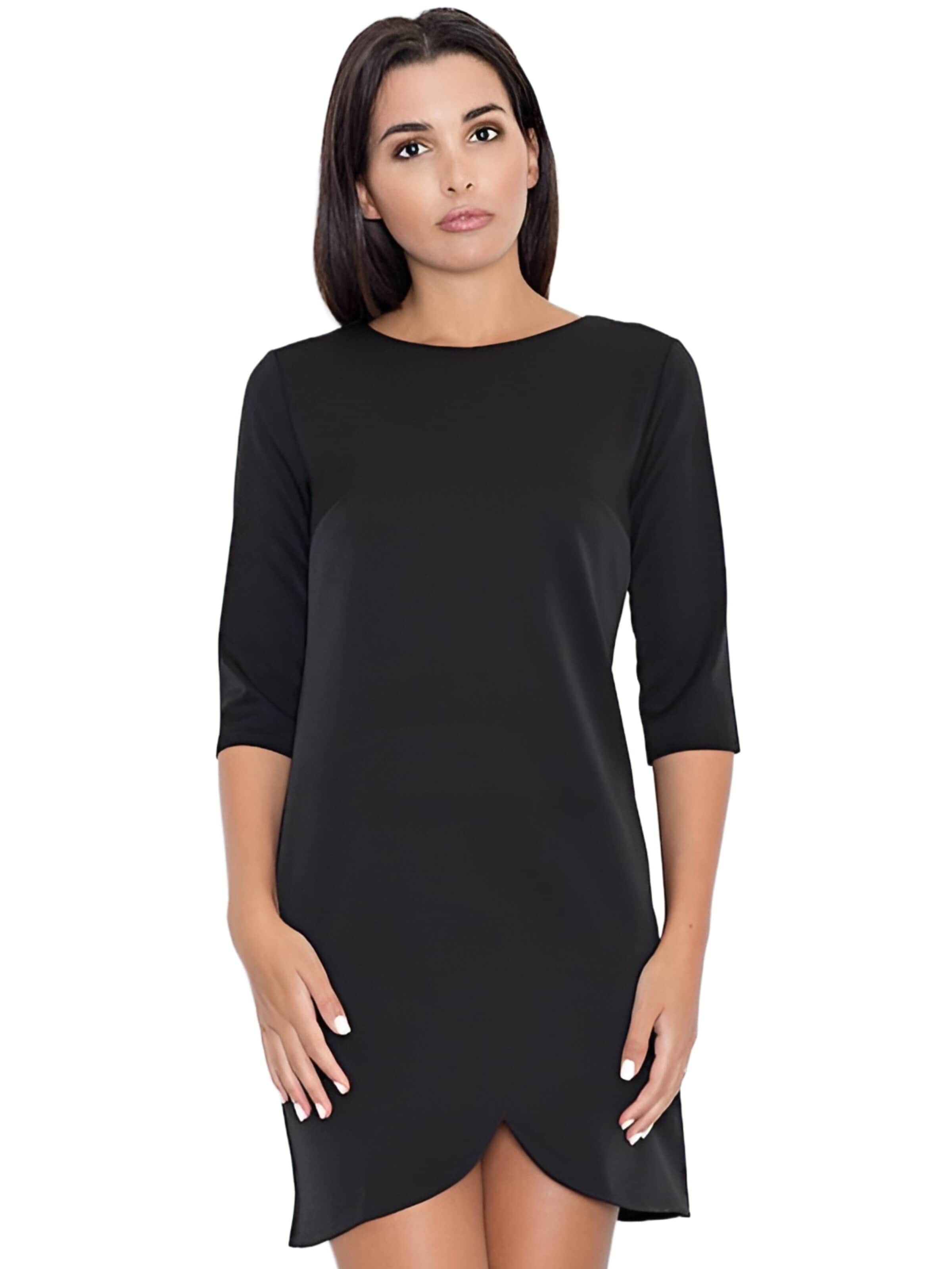 amorubi.com Dress in Black: front
