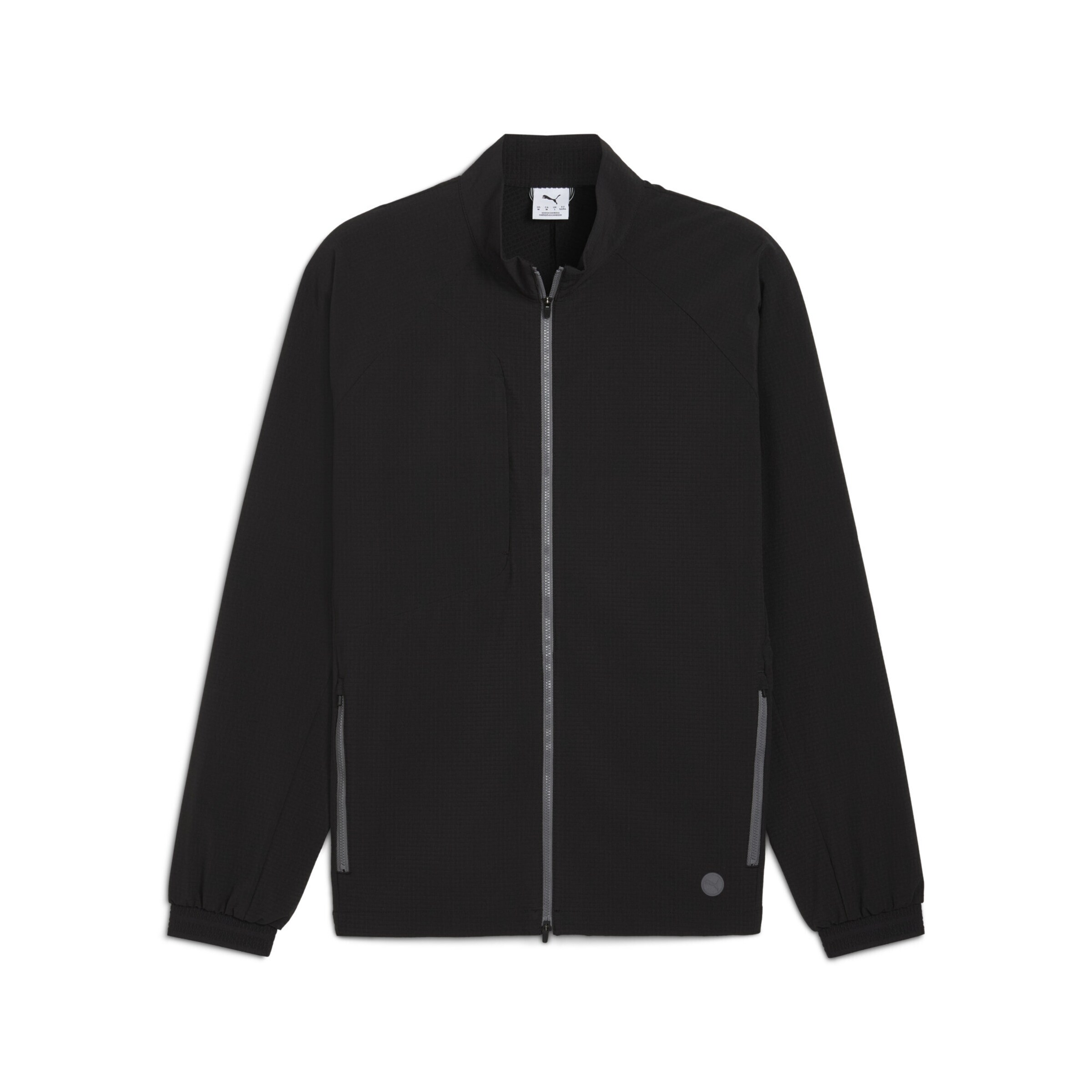 PUMA Sportjas 'Cypress' in Zwart: voorkant