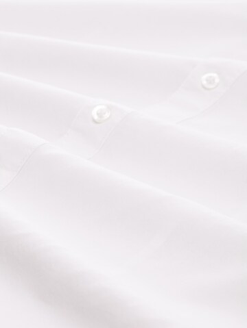 TOM TAILOR Regular fit Button Up Shirt in White