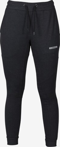 Skinny Pantalon de sport MOROTAI en gris : devant