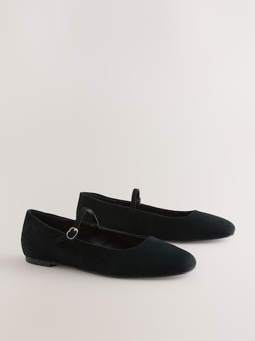 Next Ballerina met riempjes 'Forever Comfort' in Zwart