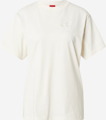 T-shirt HUGO en blanc : devant