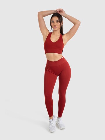 Smilodox Skinny Leggings in Rood