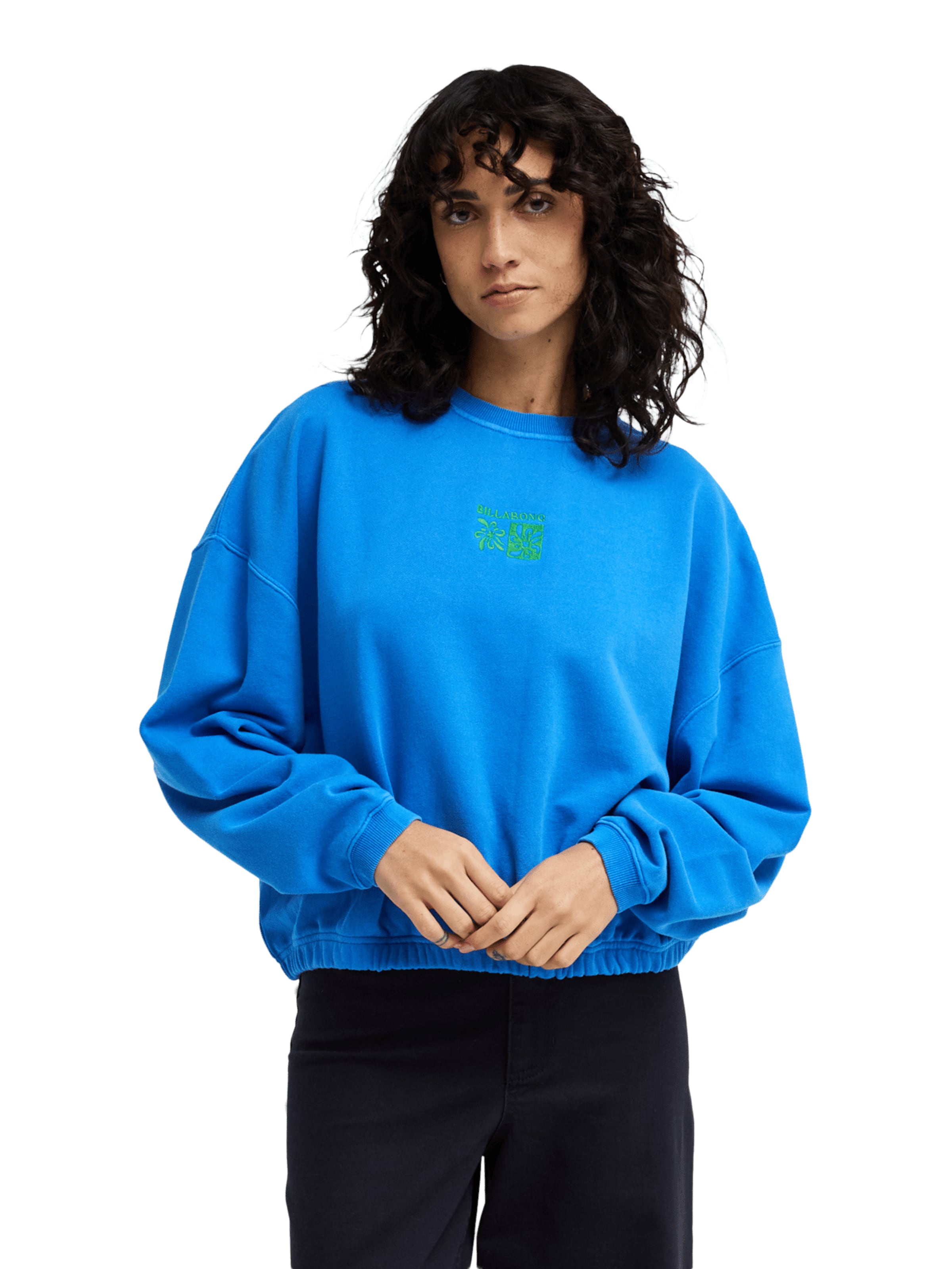 BILLABONG Sweatshirt 'Springbreak' in Blue: front