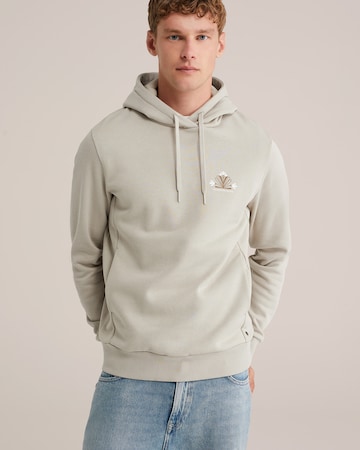 WE Fashion Sweatshirt in Beige: voorkant